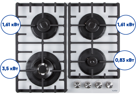 Варильна поверхня HG D7 ST (X)